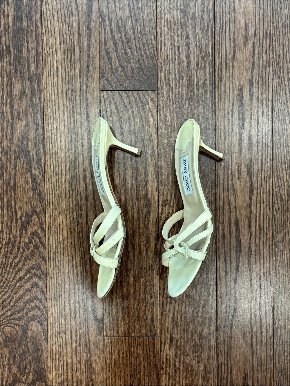 Authentic Jimmy Choo kitten heels - Picture 4 of 6